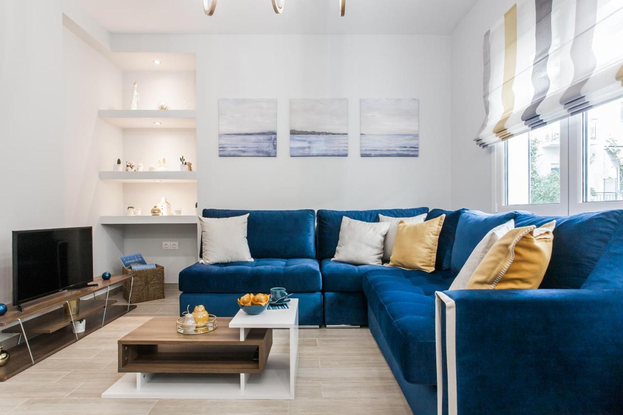 Luxury Seaside Apartment Next To Starbucks Opossite The Beach Park Of Flisvos 雅典 外观 照片
